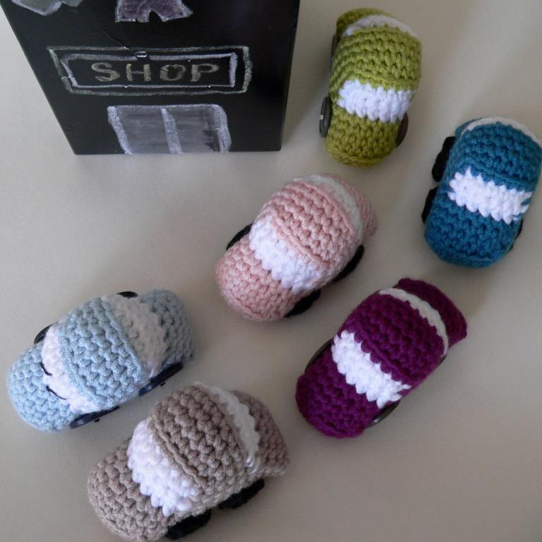 Tiny Crochet Cars Free Pattern ⋆ Look At What I Made