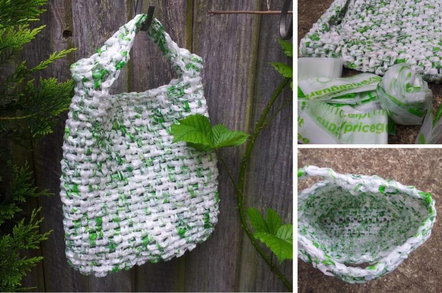 Mini Plarn Tote Crochet Pattern