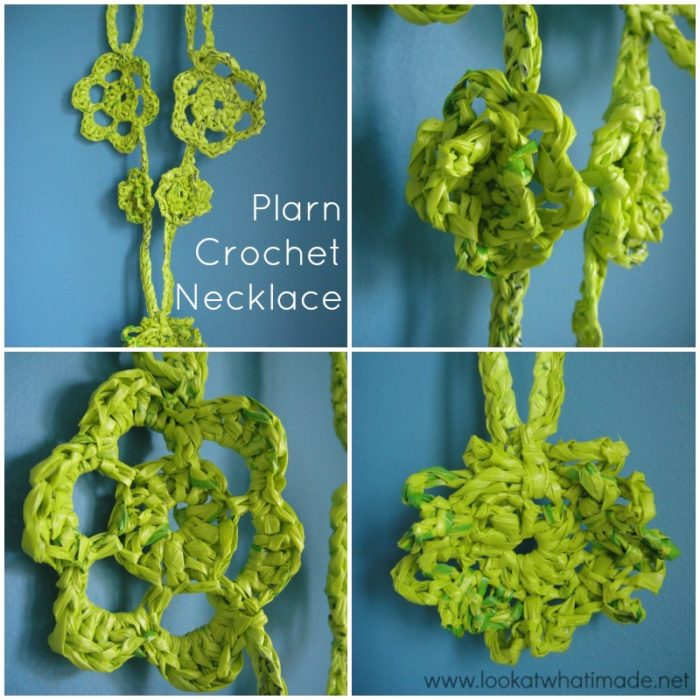 PlarnPlastic Yarn Crochet Necklace Pattern