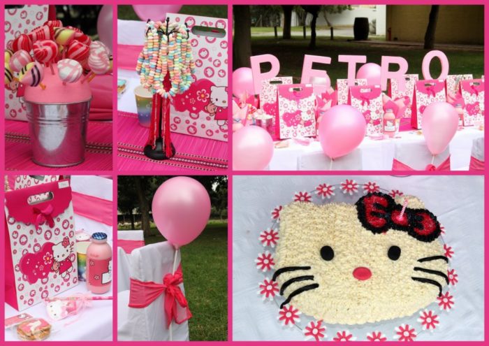 Hello Kitty Party Collage