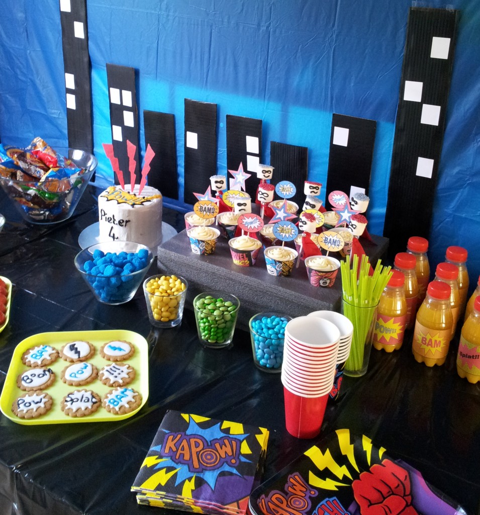 Superhero Pop Art Party