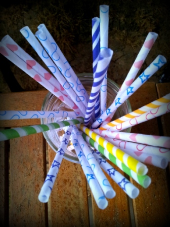 DIY Paper Drinking Straws