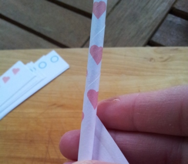 DIY Paper Drinking Straws