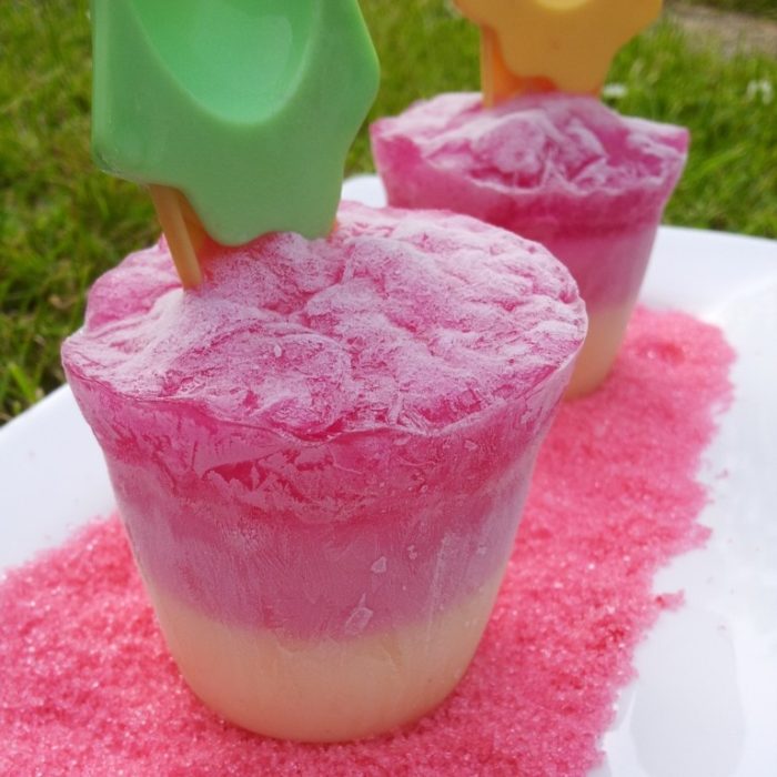 Jelly and Yogurt Ice Lollies