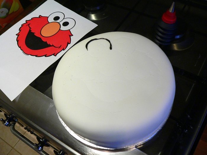 How to Make an Elmo Cake Sesame Street