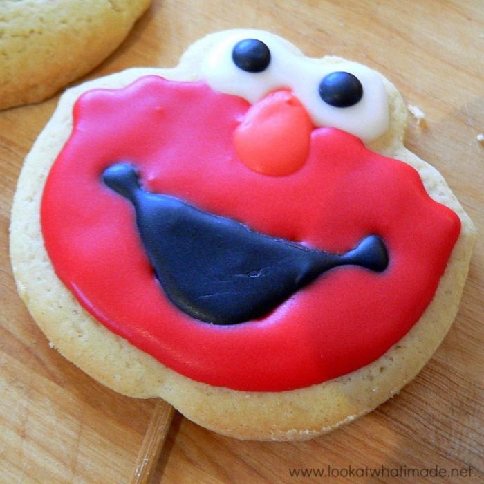 How to Make Elmo Cookie