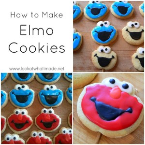 How to Make Elmo Cookies
