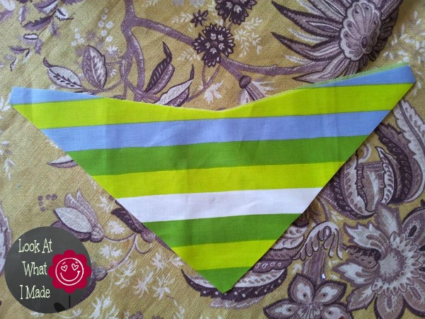 How to make a Baby Bandana Bib