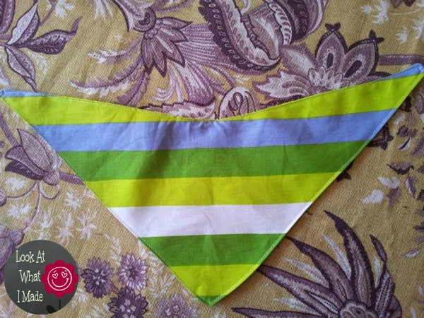 How to make a Baby Bandana Bib