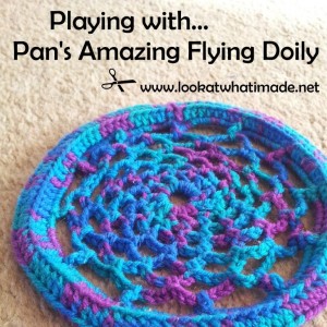 Amazing Flying Crochet Doily Frisbee