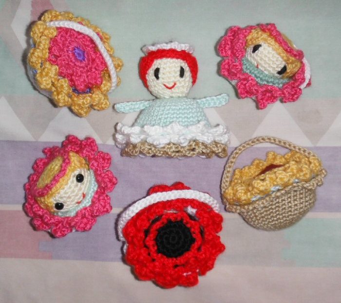 free crochet pattern doll basket