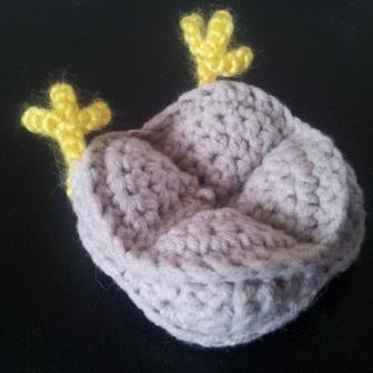 Crochet Kiwi Amish Puzzle Ball