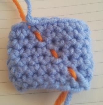 Running Stitch Marker Crochet