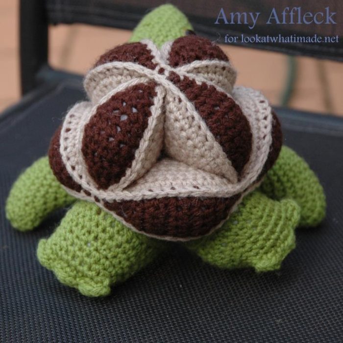 Turtle Amigurumi Pattern Myrtle the Turtle english PDF Turtle