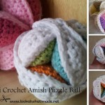 Mini Crochet Amish Puzzle Ball Pattern
