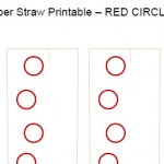 Paper Straw Templates