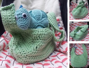 Crochet Stroller Bag Pattern