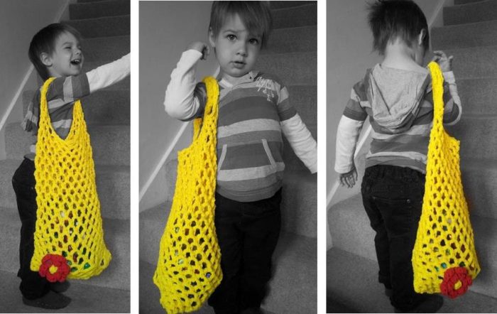 Crochet Mesh Bag Pattern