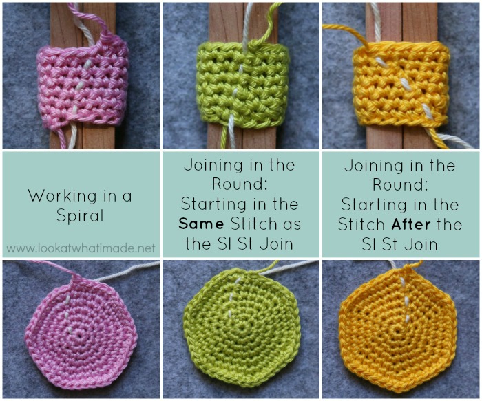 crochet spiral stitch