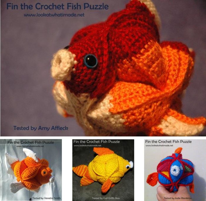 Crochet Fish Puzzle Amamani Dedri Uy