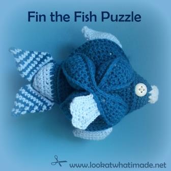 Crochet Fish Puzzle Amish Ball