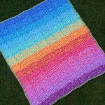 Cable and Bobble Stitch Blanket