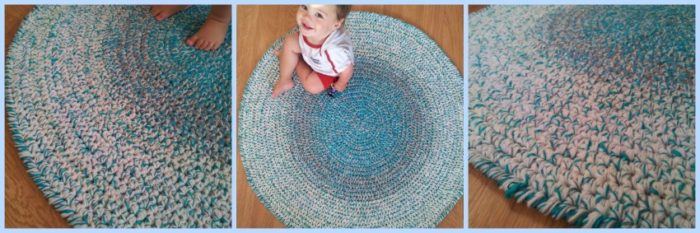 How to Crochet a Round Rug