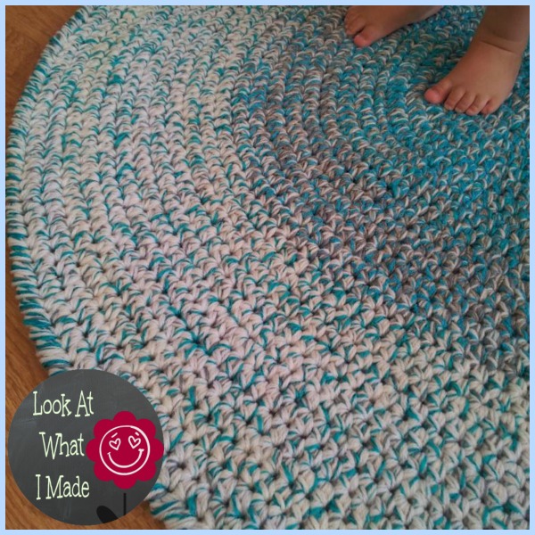 How to Crochet a Round Rug