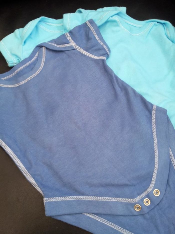 DIY Coloured Baby Clothes