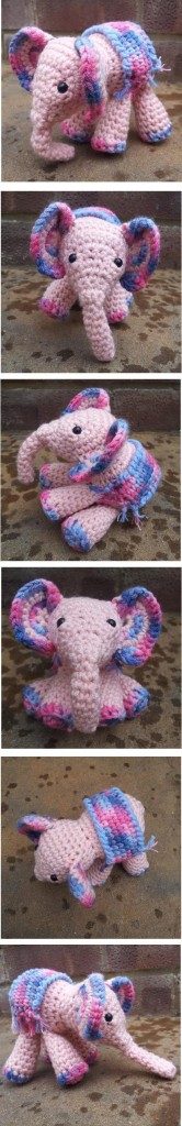 Meimei the Baby Elephant Crochet Pattern