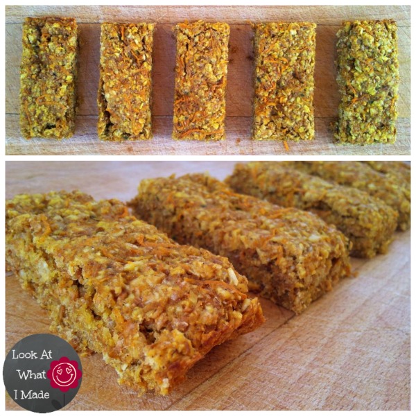 Carrot Oat Bars Recipe