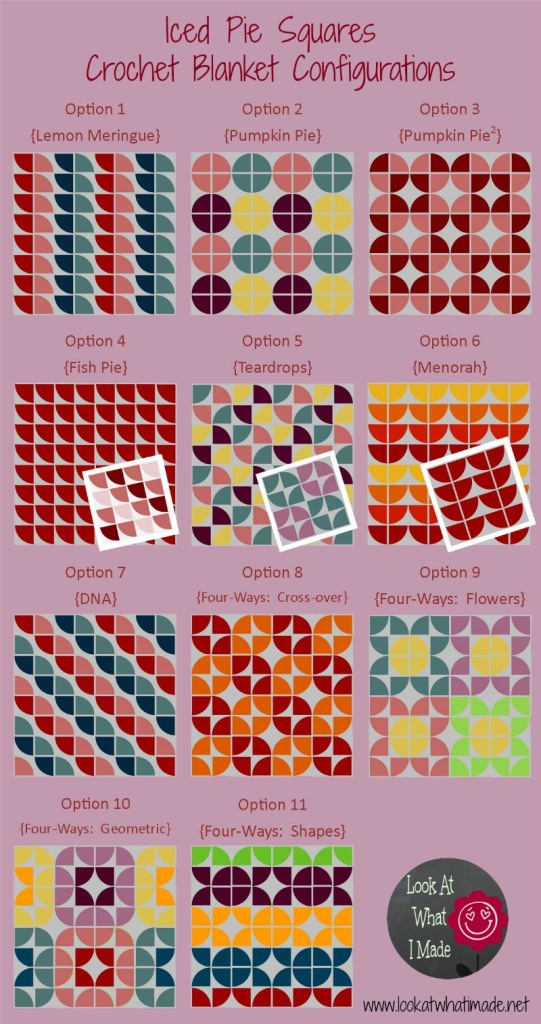 Iced Pie Square Crochet Pattern