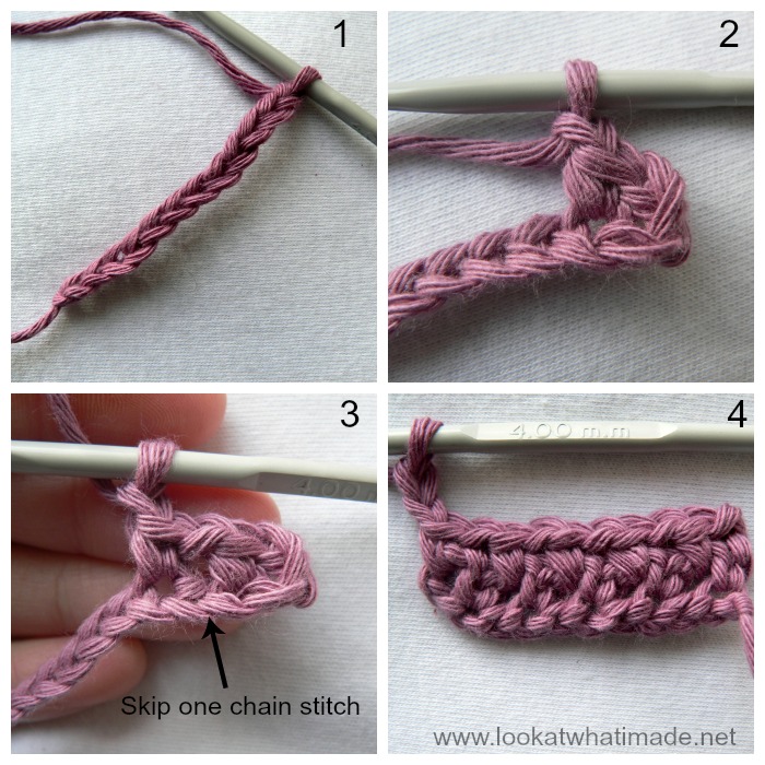 Crochet Linen Stitch