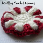 Ruffled Crochet Flower