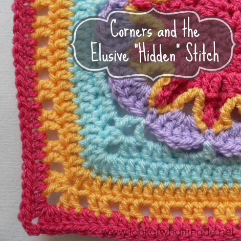 How to Crochet: Corners and the Elusive Hidden Stitch