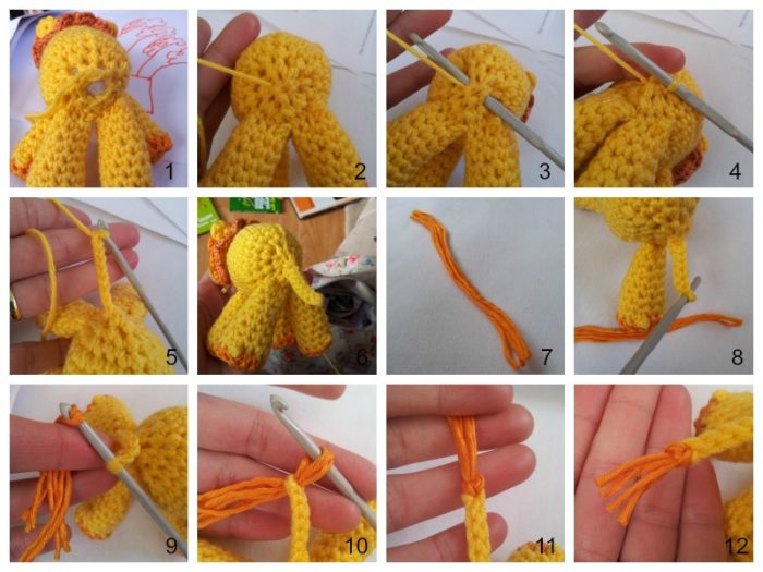 Crochet Animal Pattern Amigurumi Tail