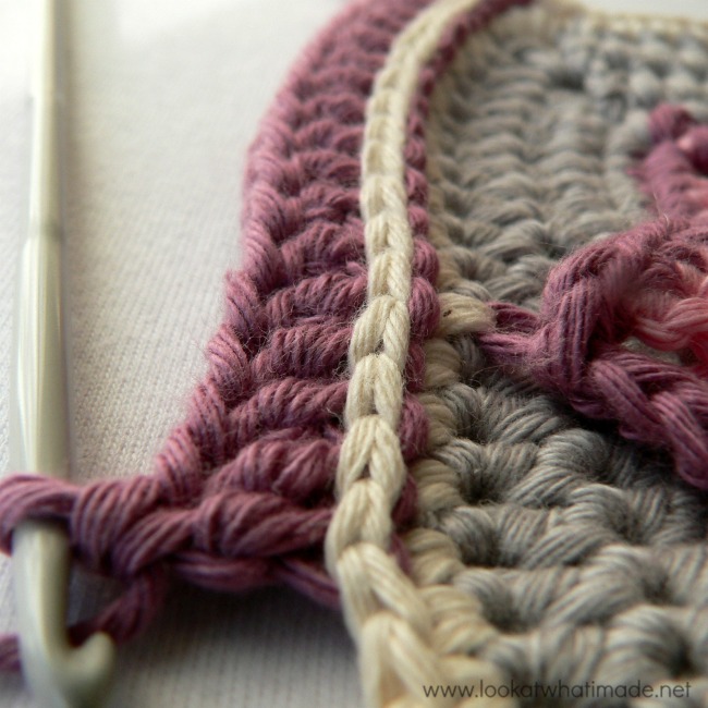 Back Post Double Crochet