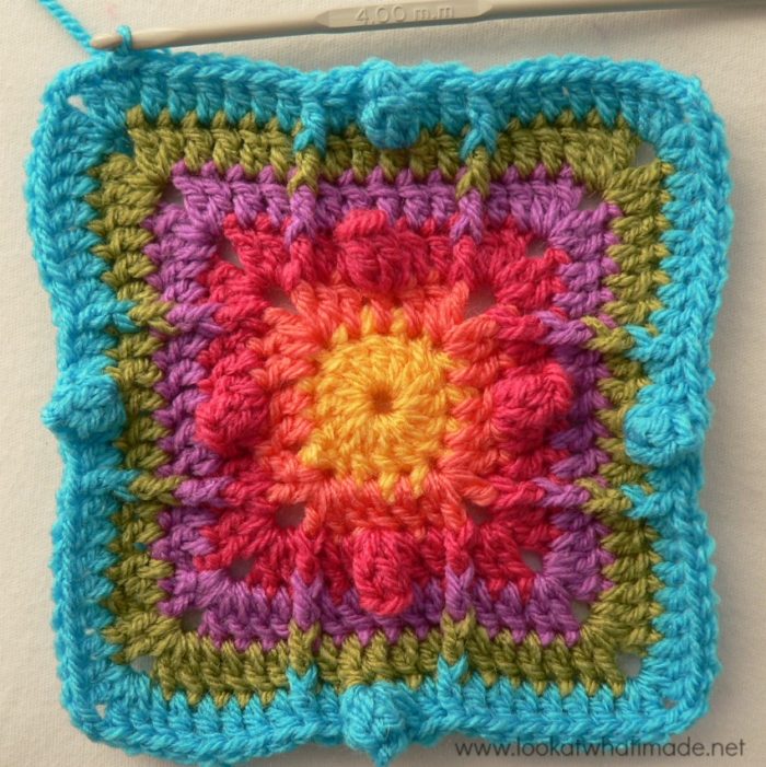 Never Ending Love Crochet Square