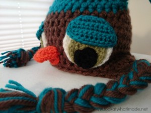 Crochet Owl Hat
