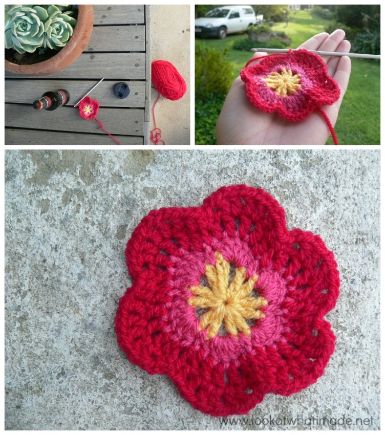 Block 16 Lace Petals {Photo Tutorial}