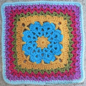 More Vs Please Crochet Square Photo Tutorial