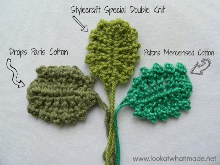 Crochet Leaf Pattern by Connie Gerbrandt