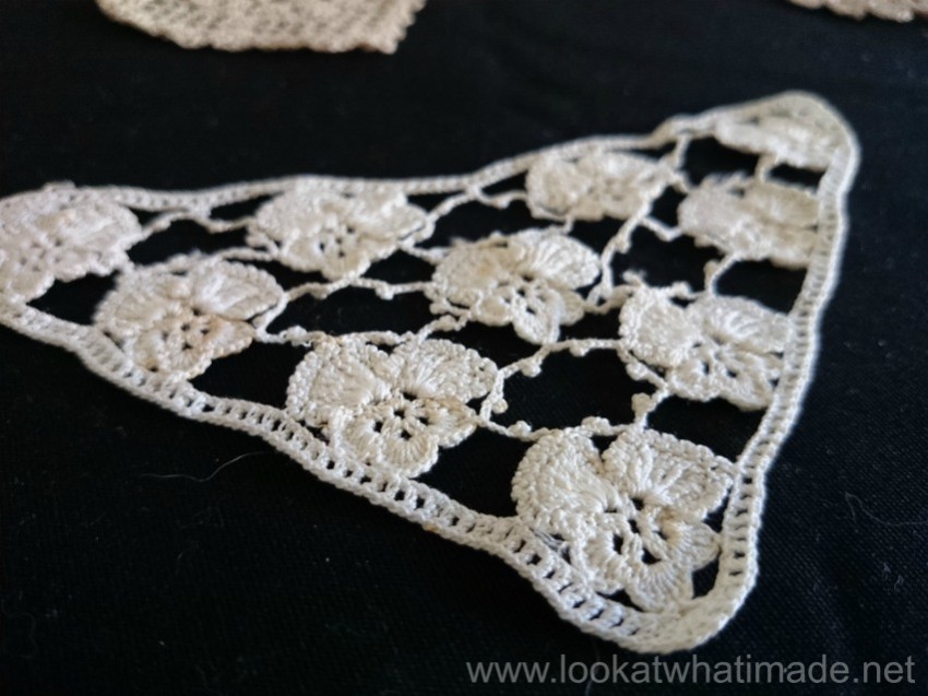 Granny's Crochet Pansy Pattern