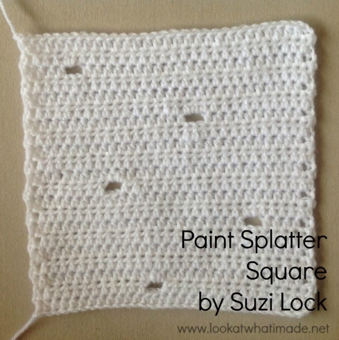 Crochet Square Scrap Yarn