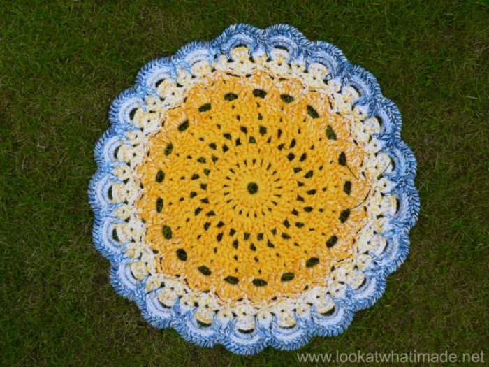 Crochet Round Rug