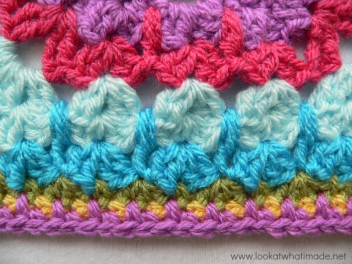 See How They Run Crochet Square Crochet-along