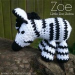 Zoe the Crochet Zebra Pattern Little Zoo