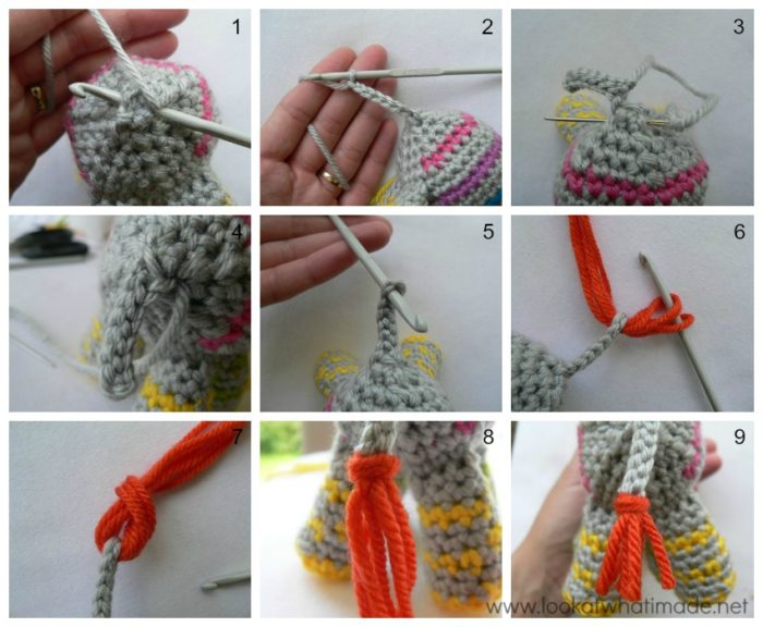 Crochet Animal Tail
