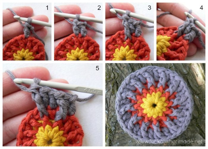 How to Increase With Front Post Stitches Round 3 Alternative How to Crochet: Increase with Front Post Stitches