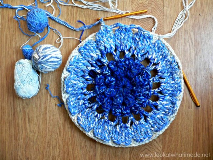 Crochet Mandala Rug
